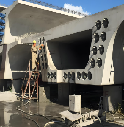 下城压浆料施工流程及注意事项